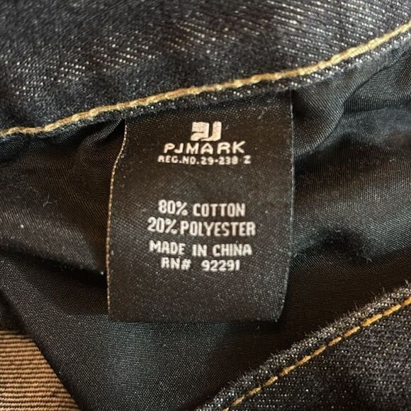 PJ MARK denim jeans 44X32 straight 44 X 32 - Picture 6 of 8